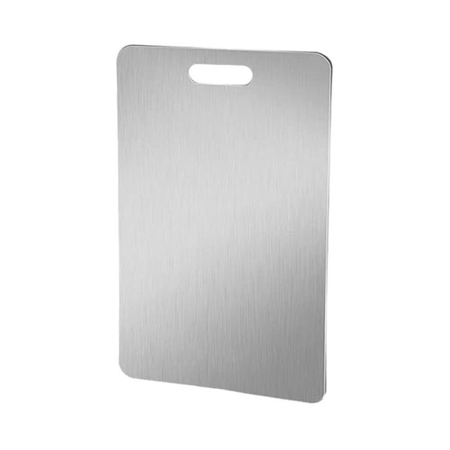 BowLift | CHEFSTEEL – Cutting board made of stainless steel, robust & easy to clean for hygienic work