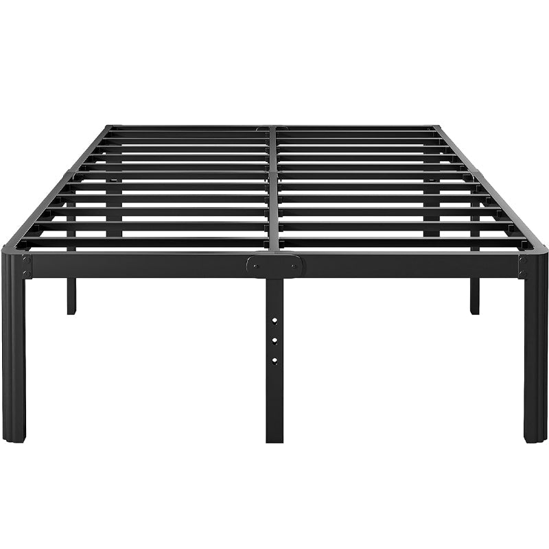 BowLift | 18 Inch Queen Bed Frame 3000 lbs Loading Capacity Metal Bed Frame Platform Durable Stable
