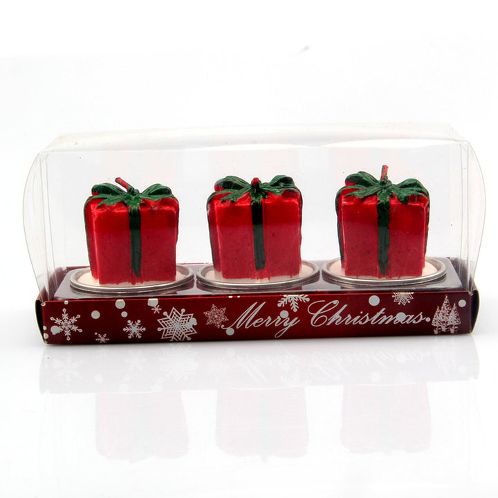 Festive Boot-Shaped Candle Set Bowlift