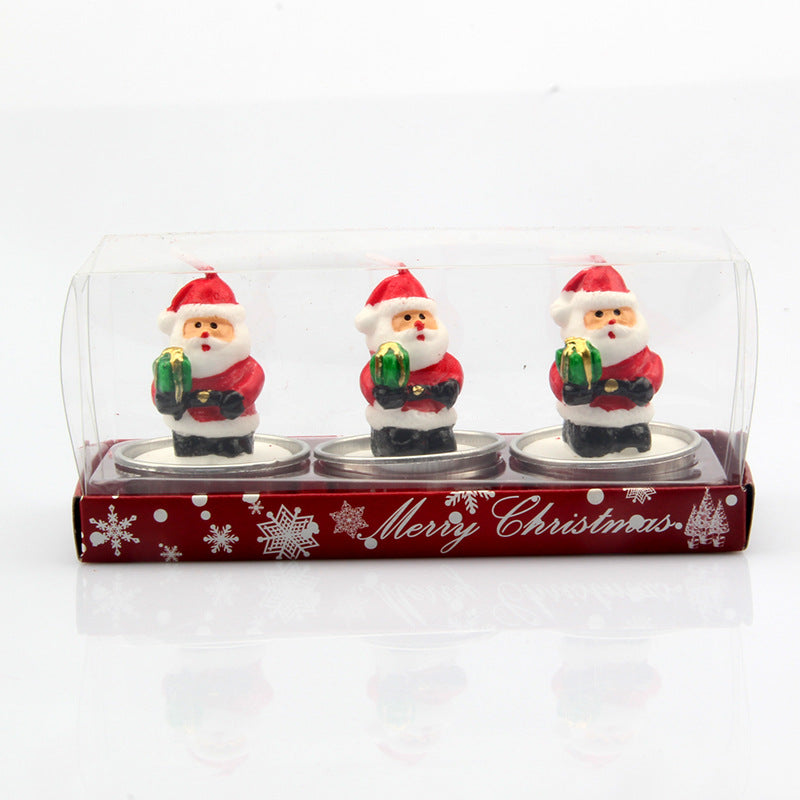 Festive Boot-Shaped Candle Set Bowlift