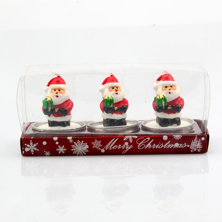 Festive Boot-Shaped Candle Set Bowlift