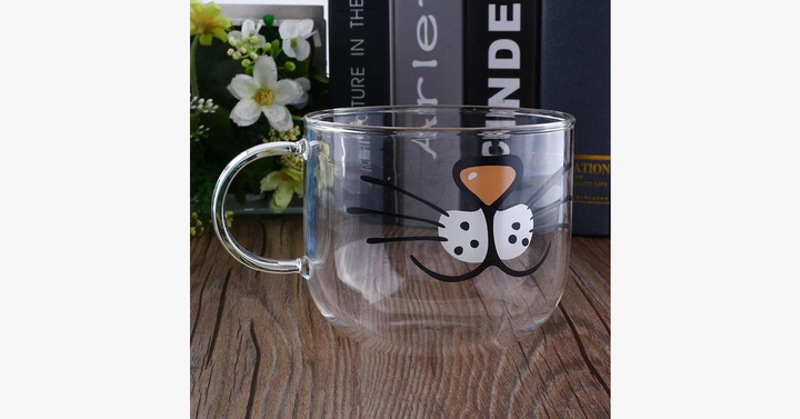 BowLift | Transparent Cat's Whiskers Mug