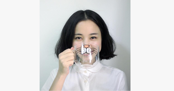 BowLift | Transparent Cat's Whiskers Mug