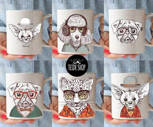 BowLift | Labrador Gift For Kids Coffee Lovers Gift Mug