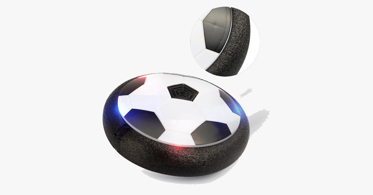 BowLift | Indoor and Outdoor Air Power Hover Ball - With LED lights and glides through the air