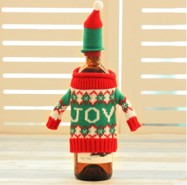 BowLift | Knitted Christmas Bottle Set