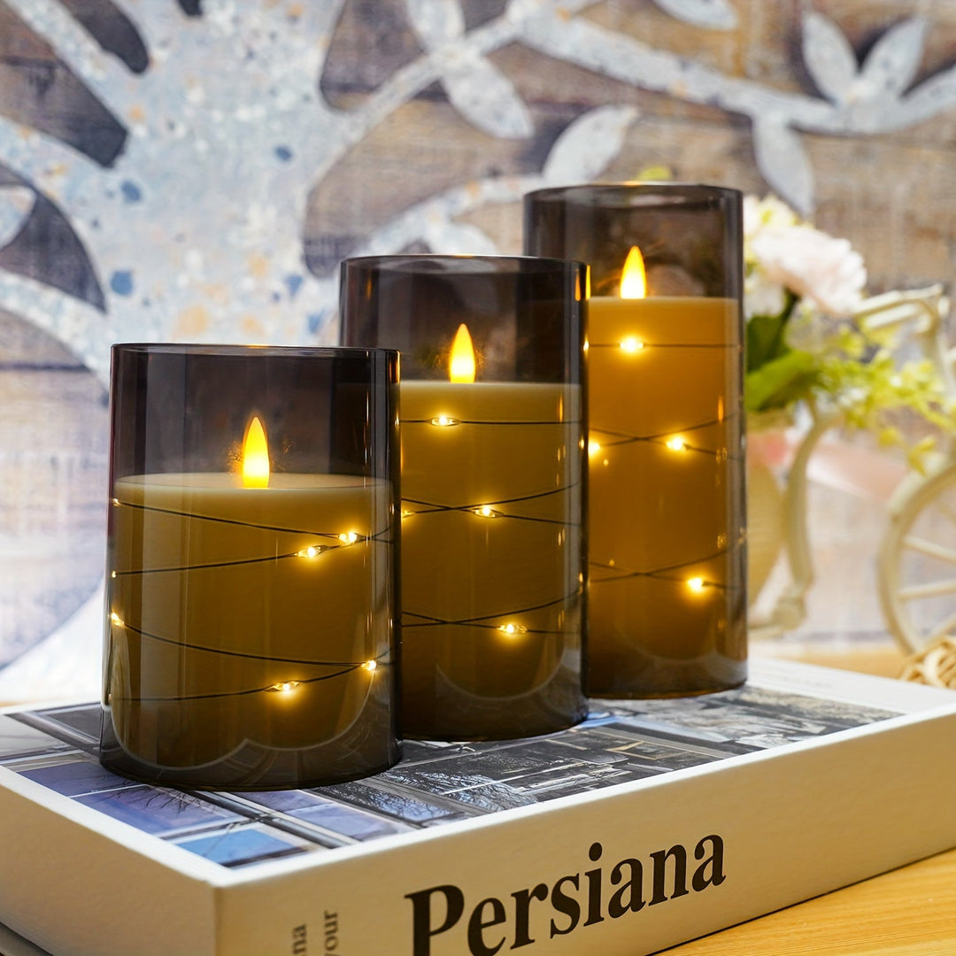 StarGlow LED Candle Set – Enchanting Atmosphere for Home Bowlift