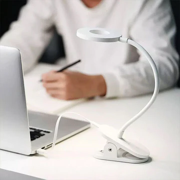 BowLift | Wireless Table Clip Desk Lamp