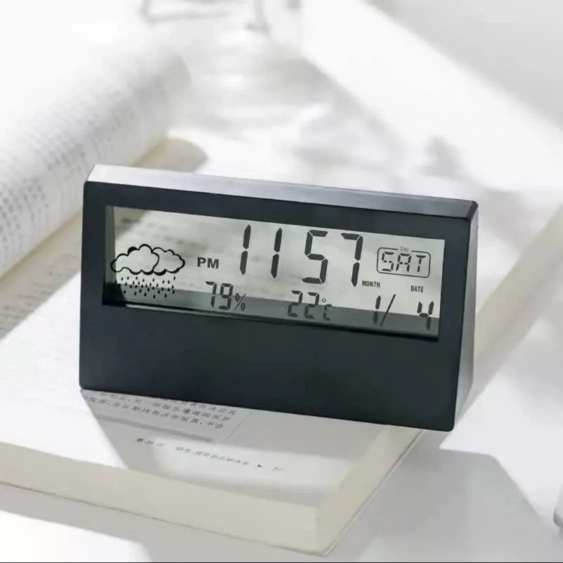 Minimalist digital clock
