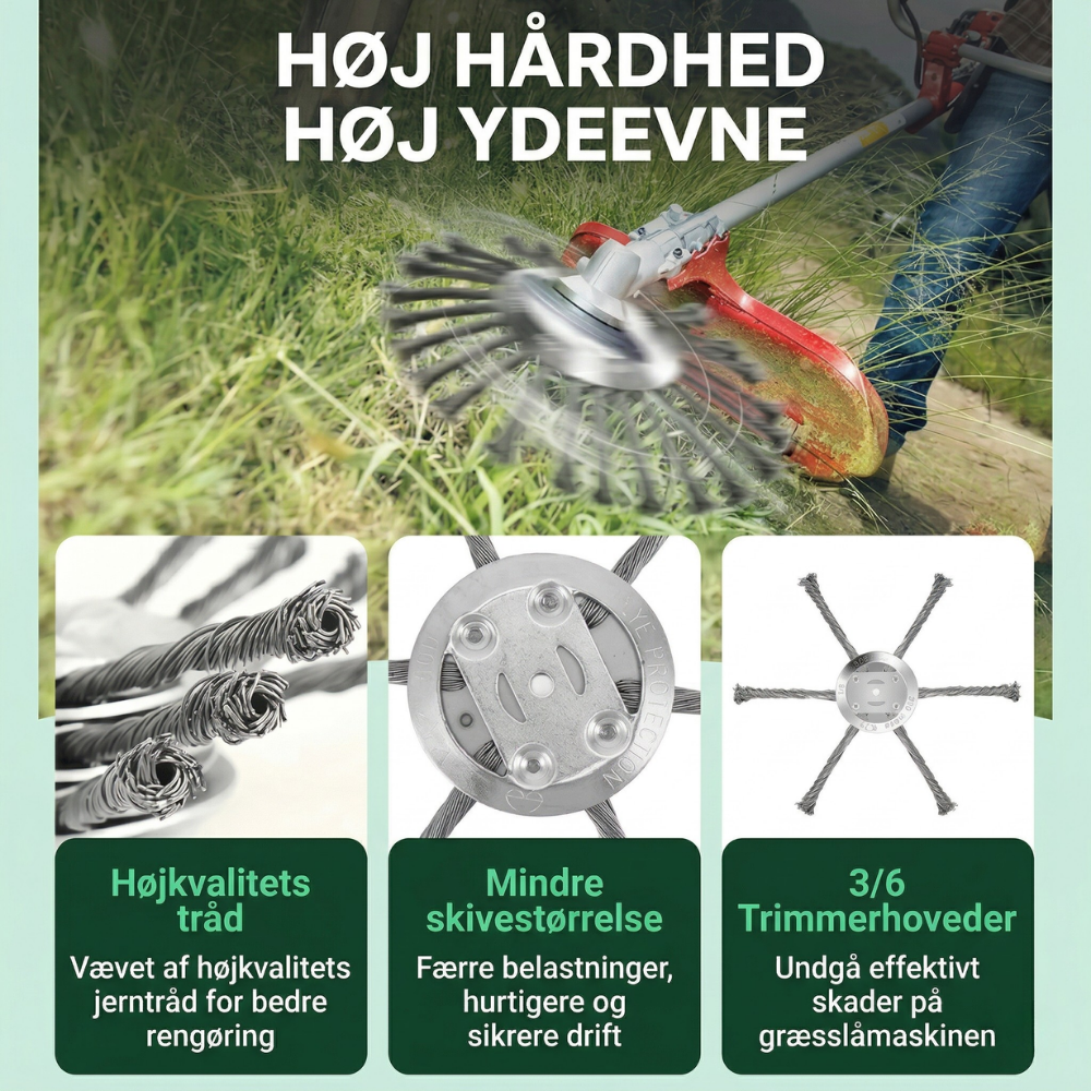 CutForge™ Trimmer Replacement Head made of Steel Wire | Bowlift