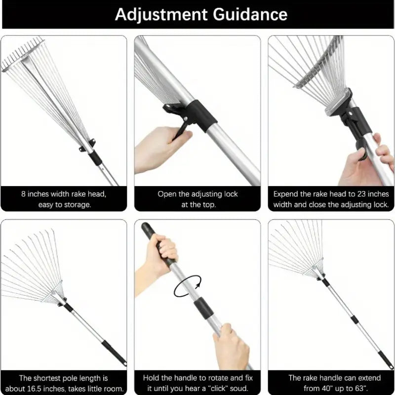 ergonomic garden rake for back-friendly work | Bowlift