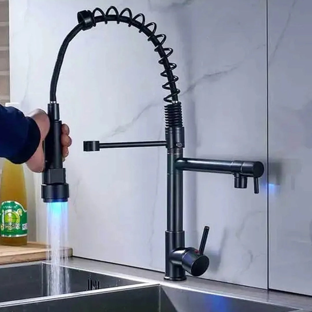 Stylish adjustable kitchen sink Bowlift
