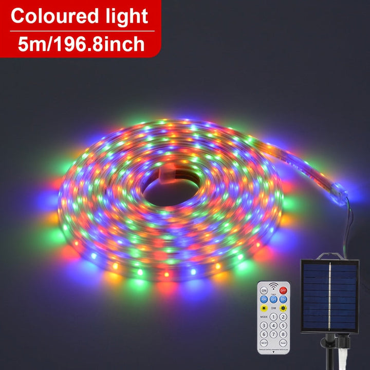 BowLift | Solvara Flexible Solar LED Light Tube with Remote Control | Creative Outdoor Lighting | Energy Efficient & Weatherproof