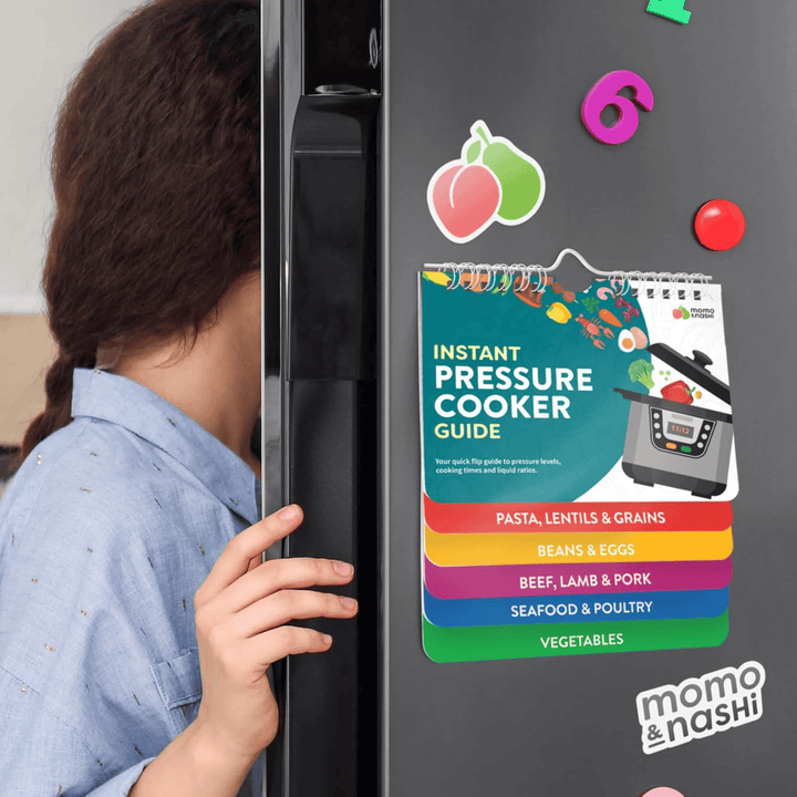 BowLift | Air Fryer Cheat Sheet Magnets Cooking Instructions Booklet