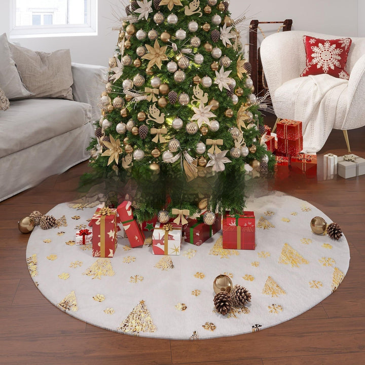 BowLift | Christmas Snowflake Christmas Tree Skirt