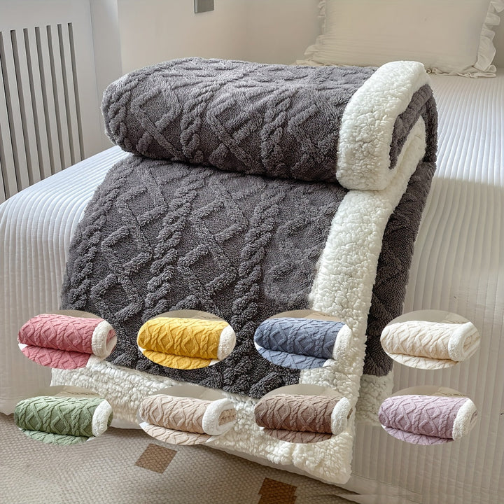 BowLift | Stylish Reversible Fleece Blanket for Ultimate Comfort and Warmth