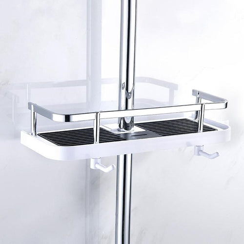 BowLift | BathBuddy | No-Drill Shower Shelf – Space-Saving Bathroom Storage