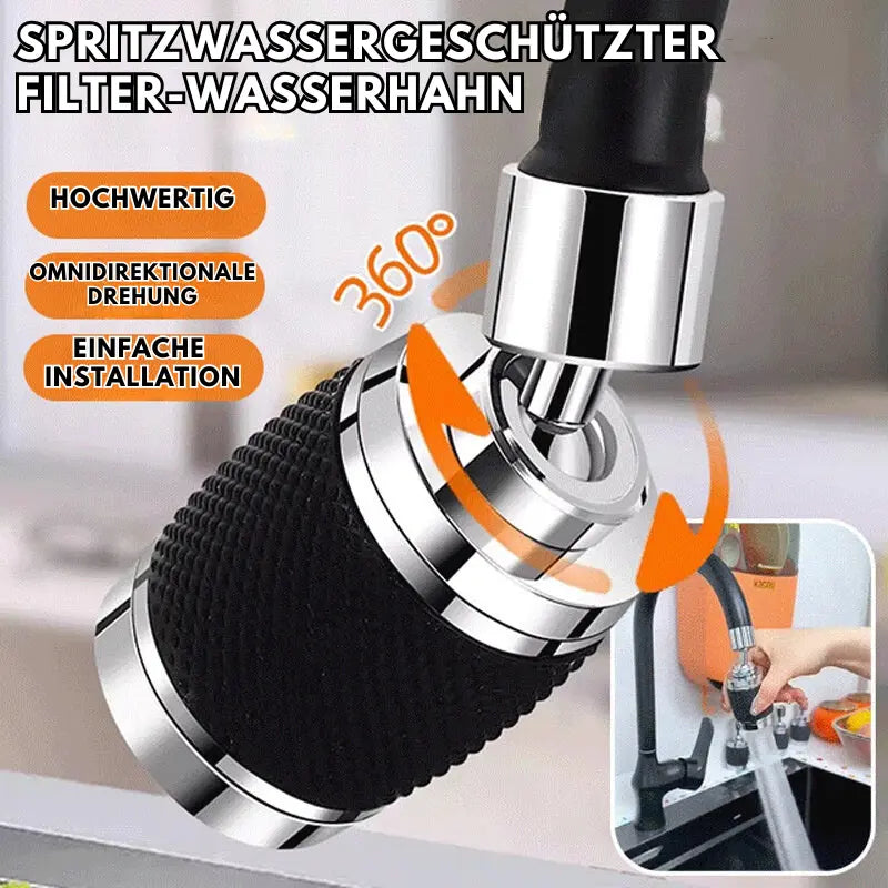 BowLift | 360° Splash-proof Redatable Faucet