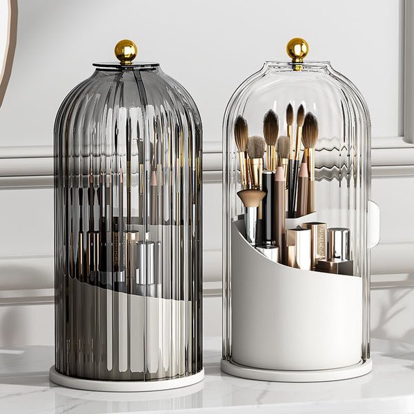 BowLift | SpinGlam - 360° Organizer - Rotating - Practical - Stylish - For your makeup brushes