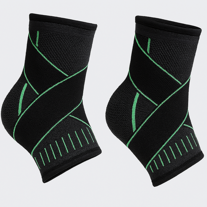 BowLift | Adjustable Compression Ankle Support Brace for Sports and Workout