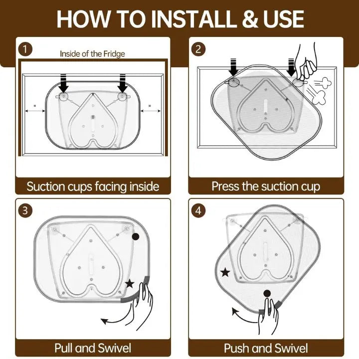 BowLift | 360° Redating Spice and Fruit Organizer for the Kitchen