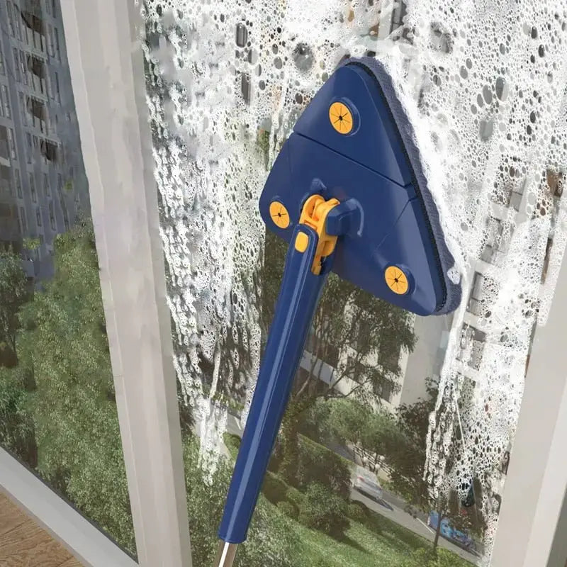 BowLift | 360° Triangle Mop (Including 2 free mop covers) – For effortless cleaning into every corner