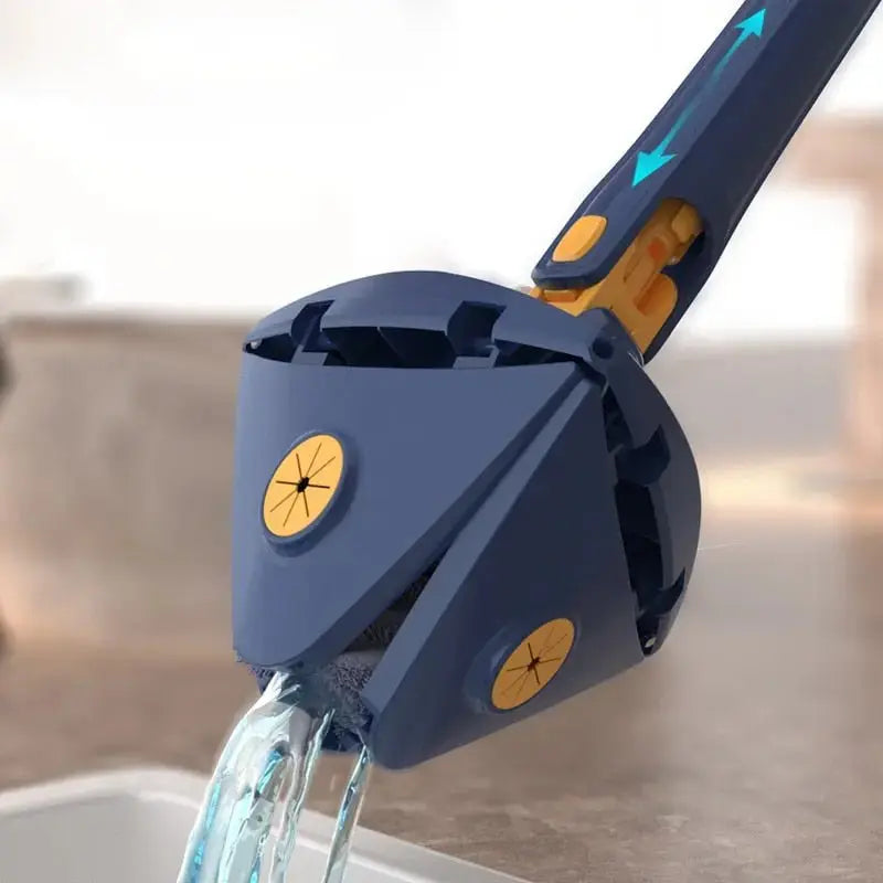 BowLift | 360° Triangle Mop (Including 2 free mop covers) – For effortless cleaning into every corner