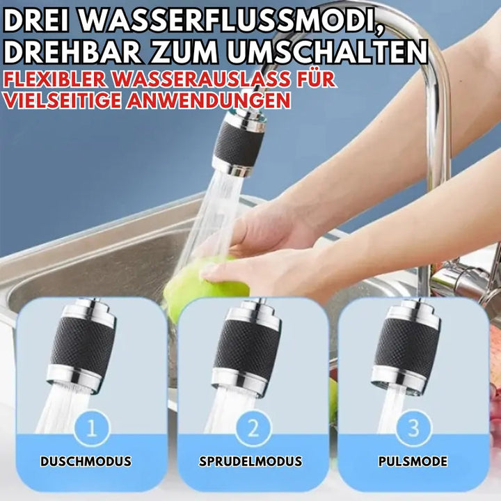 BowLift | Faucet Attachment | 360° Swivel | Anti-Splash Water Flow