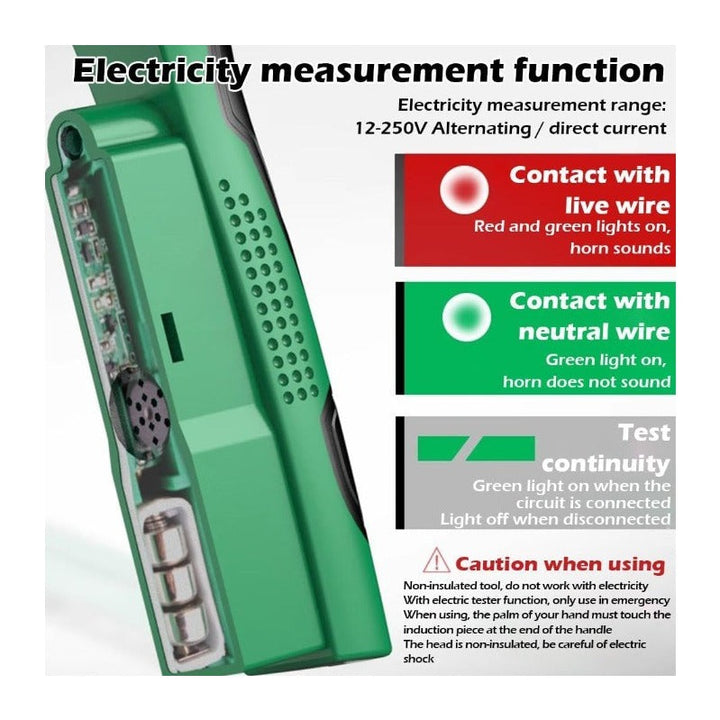 BowLift | 8-in-1 Wire Stripping Tool with Built-In Voltage Detector – Cut, Twist, Test, and Strip in One