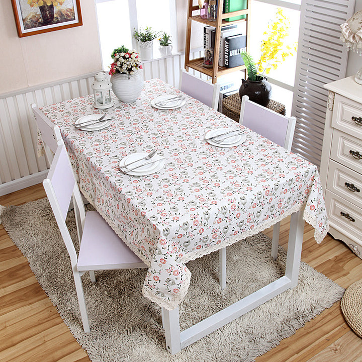 Floral Pattern Table Cloth