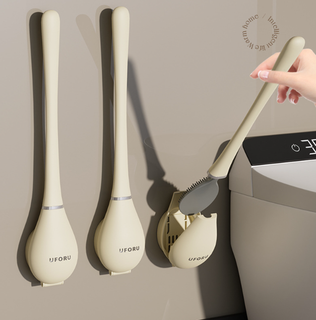 BowLift | Flexible Silicone Toilet Brush Modern Design