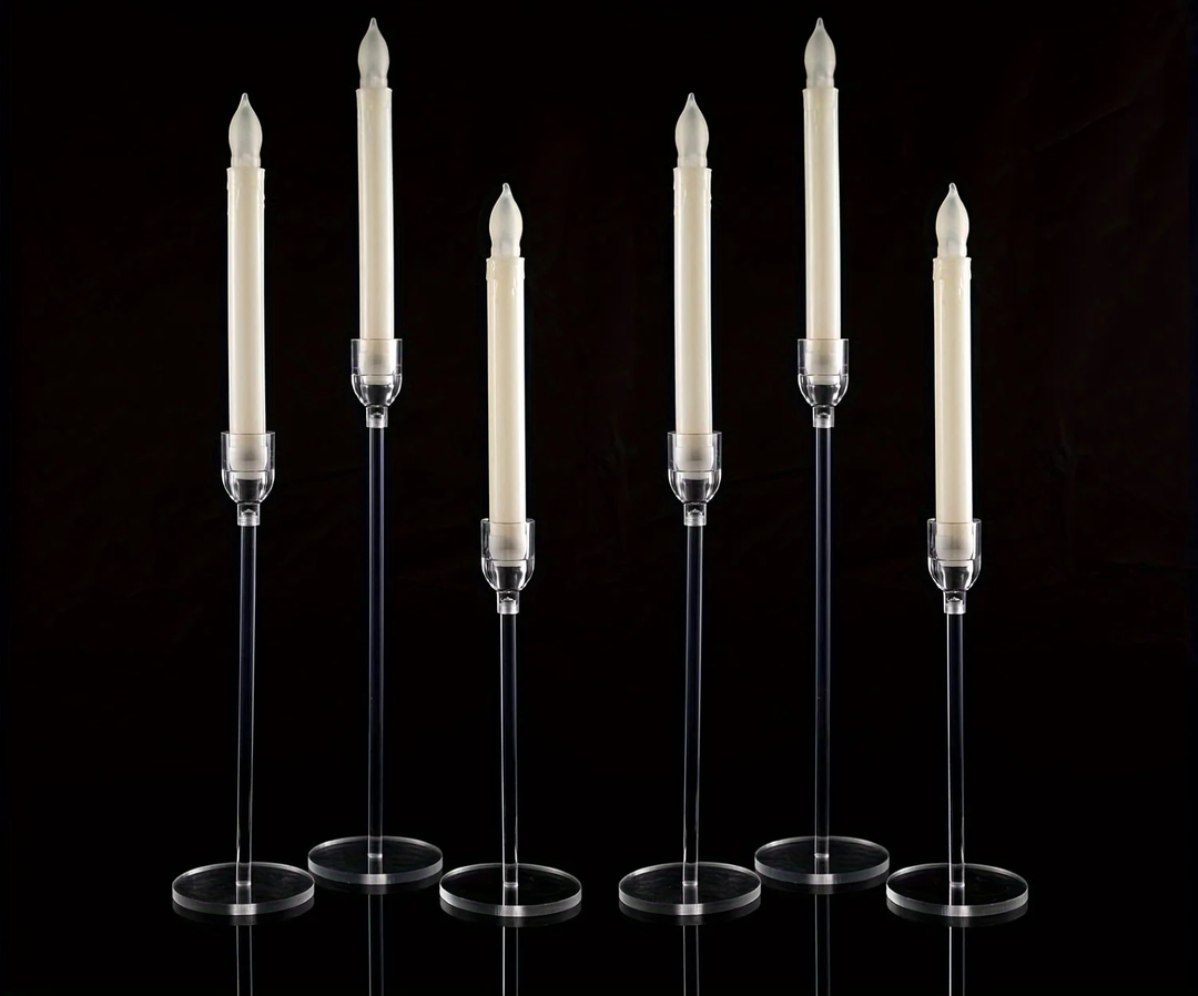 BowLift | LumenAcry Acrylic Candle Holder Set (3-piece)