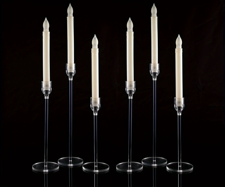 BowLift | LumenAcry Acrylic Candle Holder Set (3-piece)