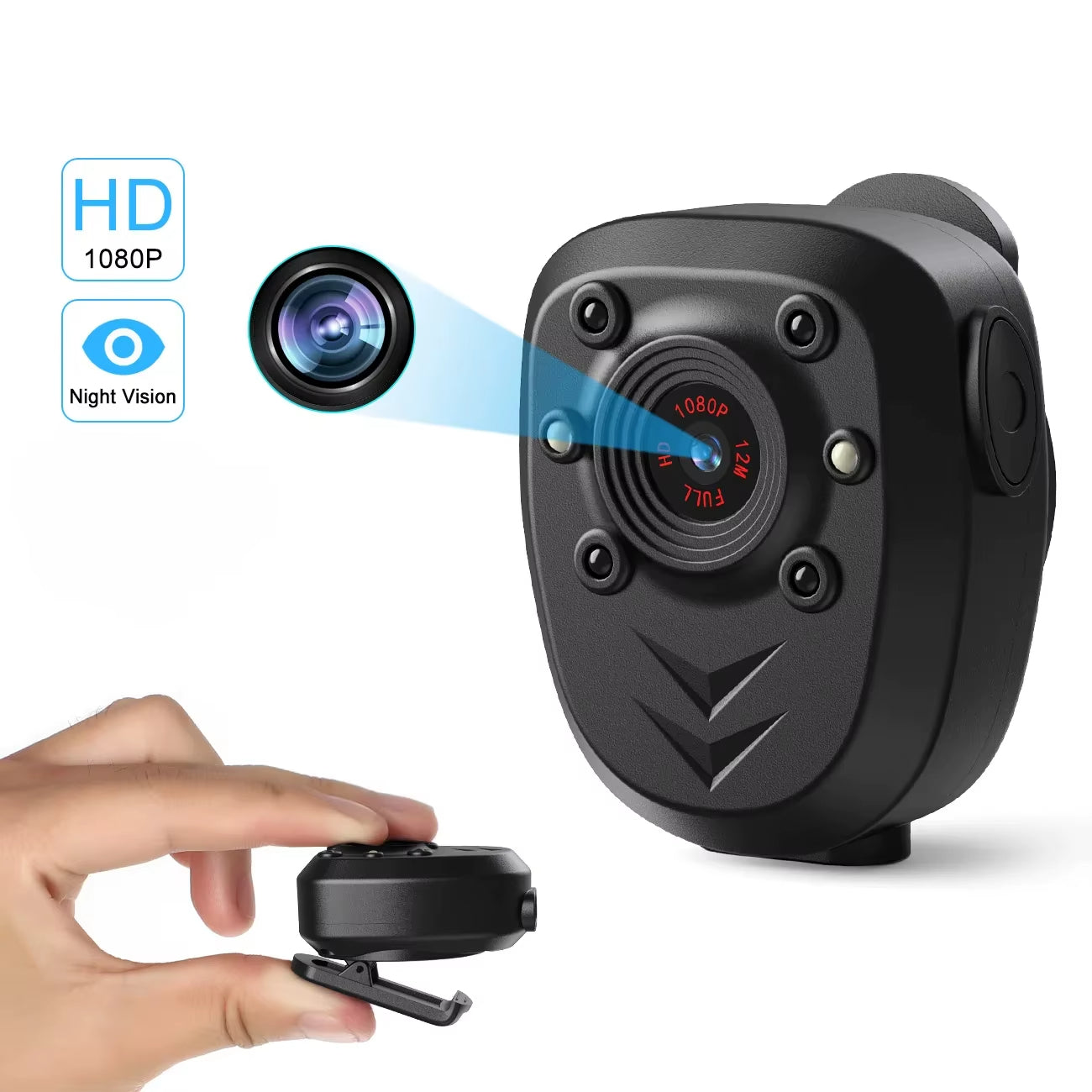 BowLift | Compact View HD Night Vision Mini Secuirty Camera