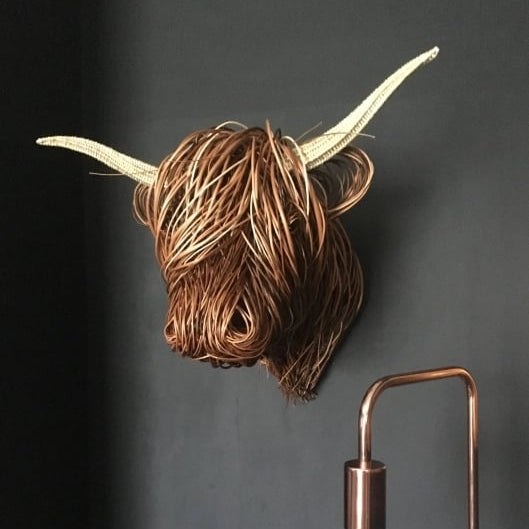 BowLift | Cow Wall Sculpture – Bowie