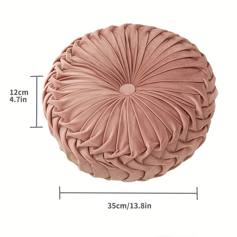 BowLift | VelvetPumpkin Cushion - Luxurious Plush Cushion for Comfort