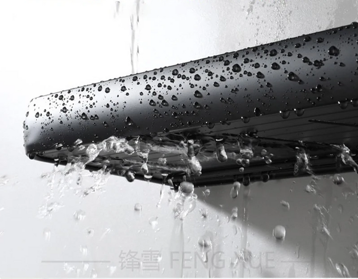 ALUMAX – Black Aluminum Corner Shelf without Drilling Bowlift