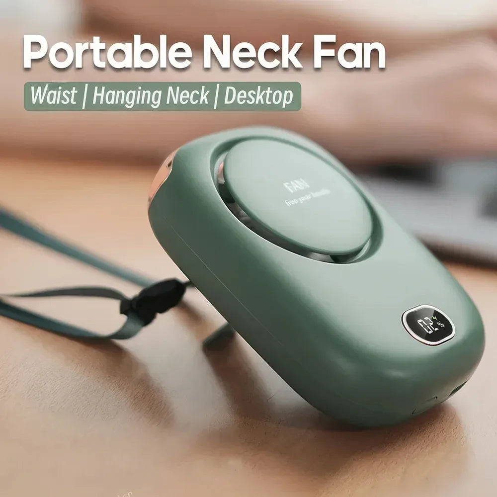 Portable Hanging Neck and Waist Fan | Bowlift