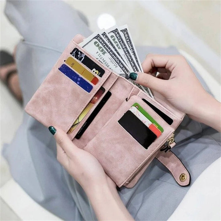 BowLift | Women's Small Trifold Leather Wallet