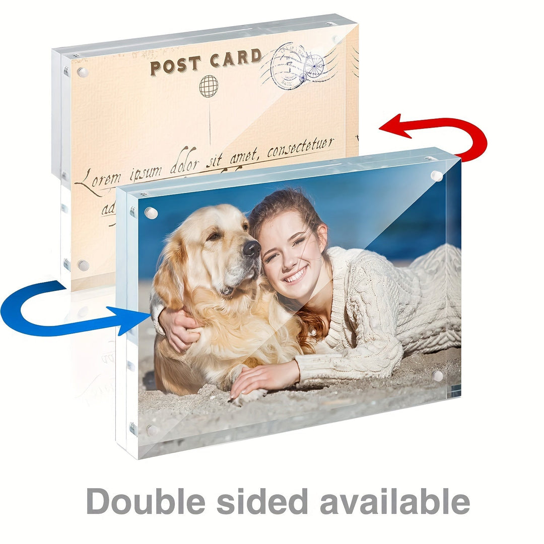 ElegantFrame - Horizontal Acrylic Photo Frame for Modern Interiors Bowlift