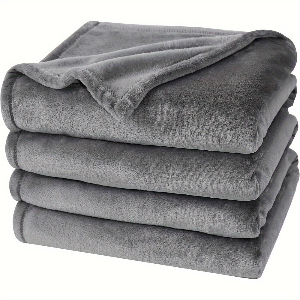 UltraSoft Fleece Blanket – Luxury Reversible for Every Season Bowlift