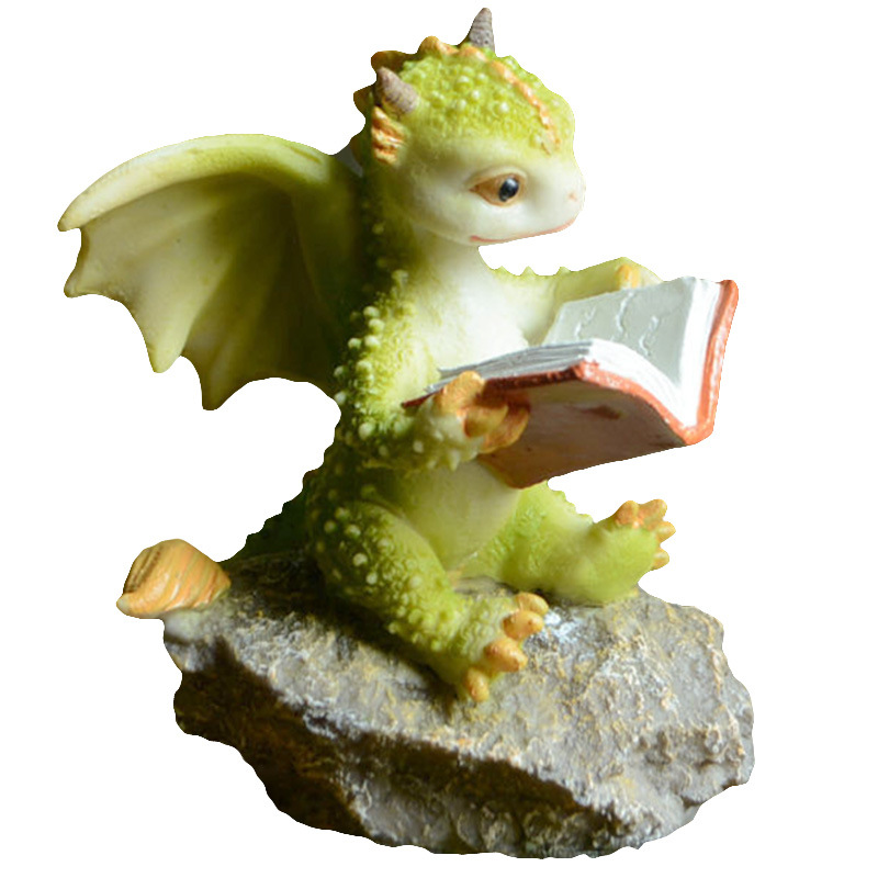 BowLift | Mini Cute Dragon Statue Decoration