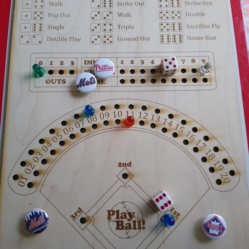 BowLift | Baseball Dice Board Game