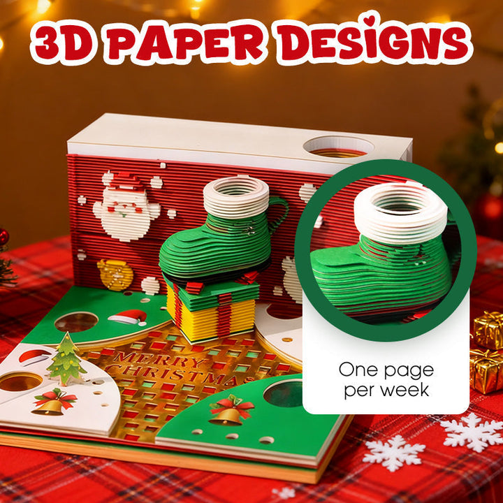 BowLift | FestiveCalendar – Beautify your desk with entertaining 3D planning for the holidays