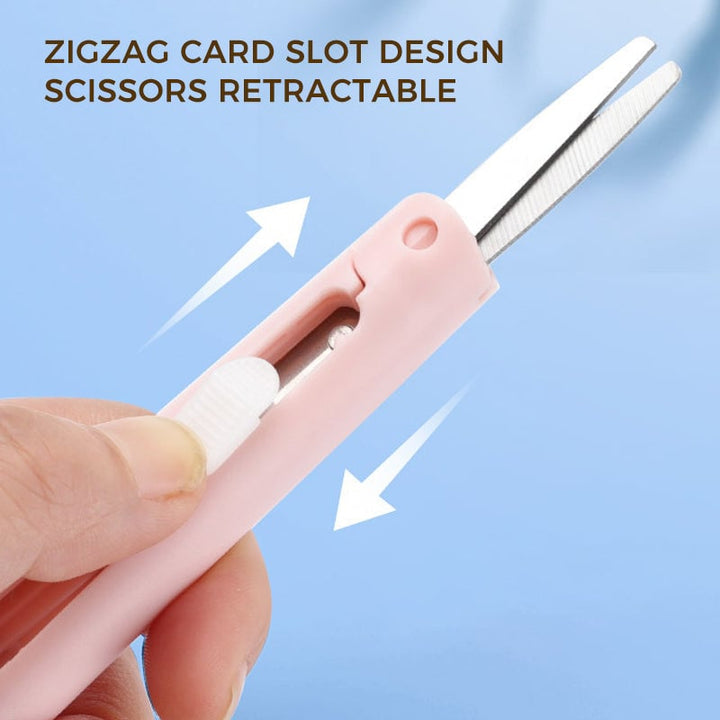 BowLift | Mini Folding Pen Scissors Graving Knife for Kids