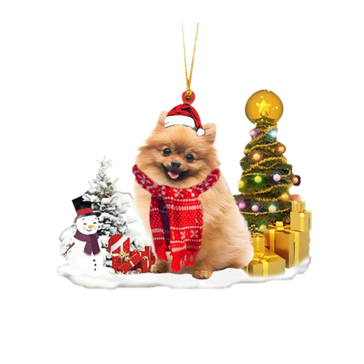 BowLift | Christmas Family Puppies Decorate Trees With Lights