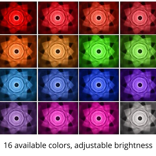 BowLift | 16 Colors Rose Rays Crystal Diamond Table Lamp