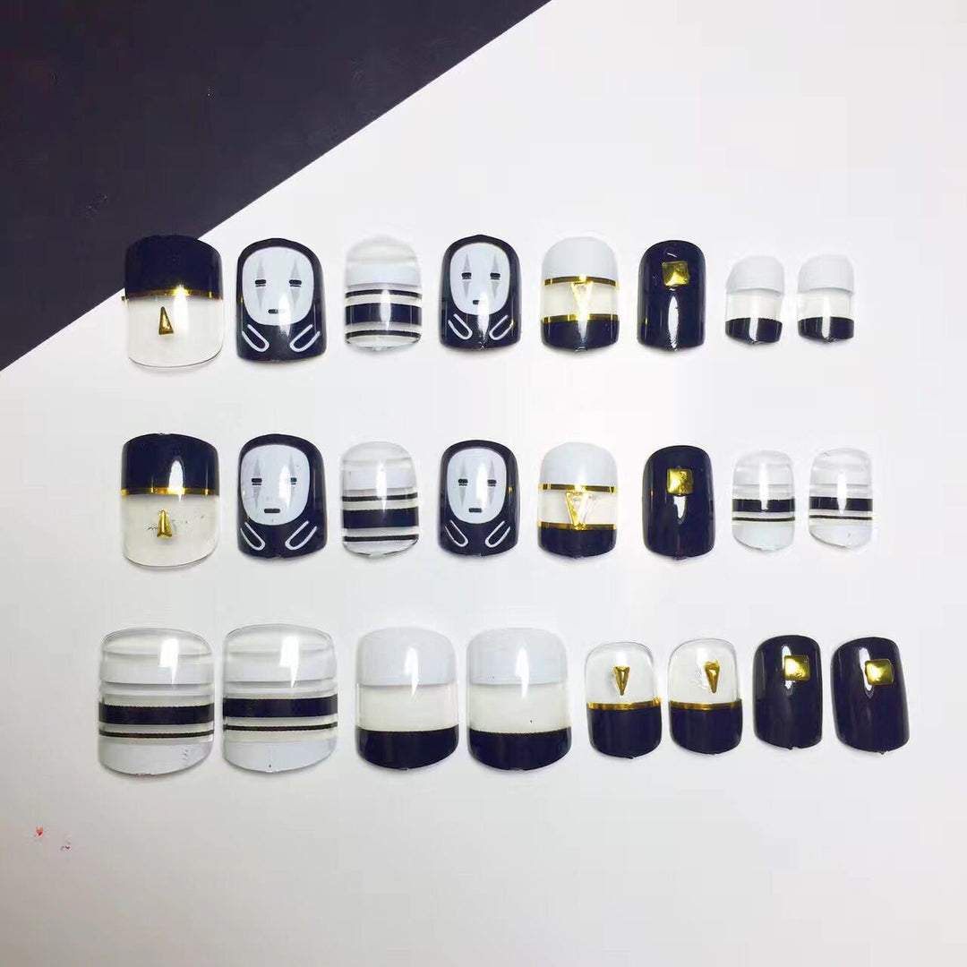 Artistic Press-On Nail Set