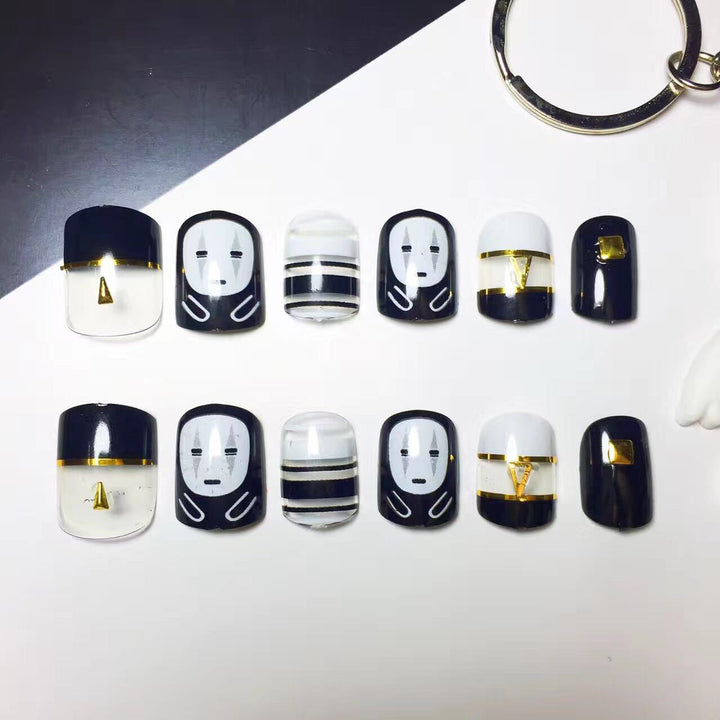 Artistic Press-On Nail Set