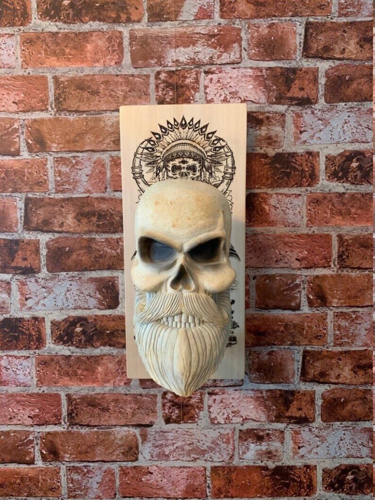 BowLift | Bearded Skull – Eagle Skull & Cross
